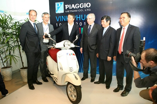 Xe Vespa tại Việt Nam đạt nội địa hóa gần 90%